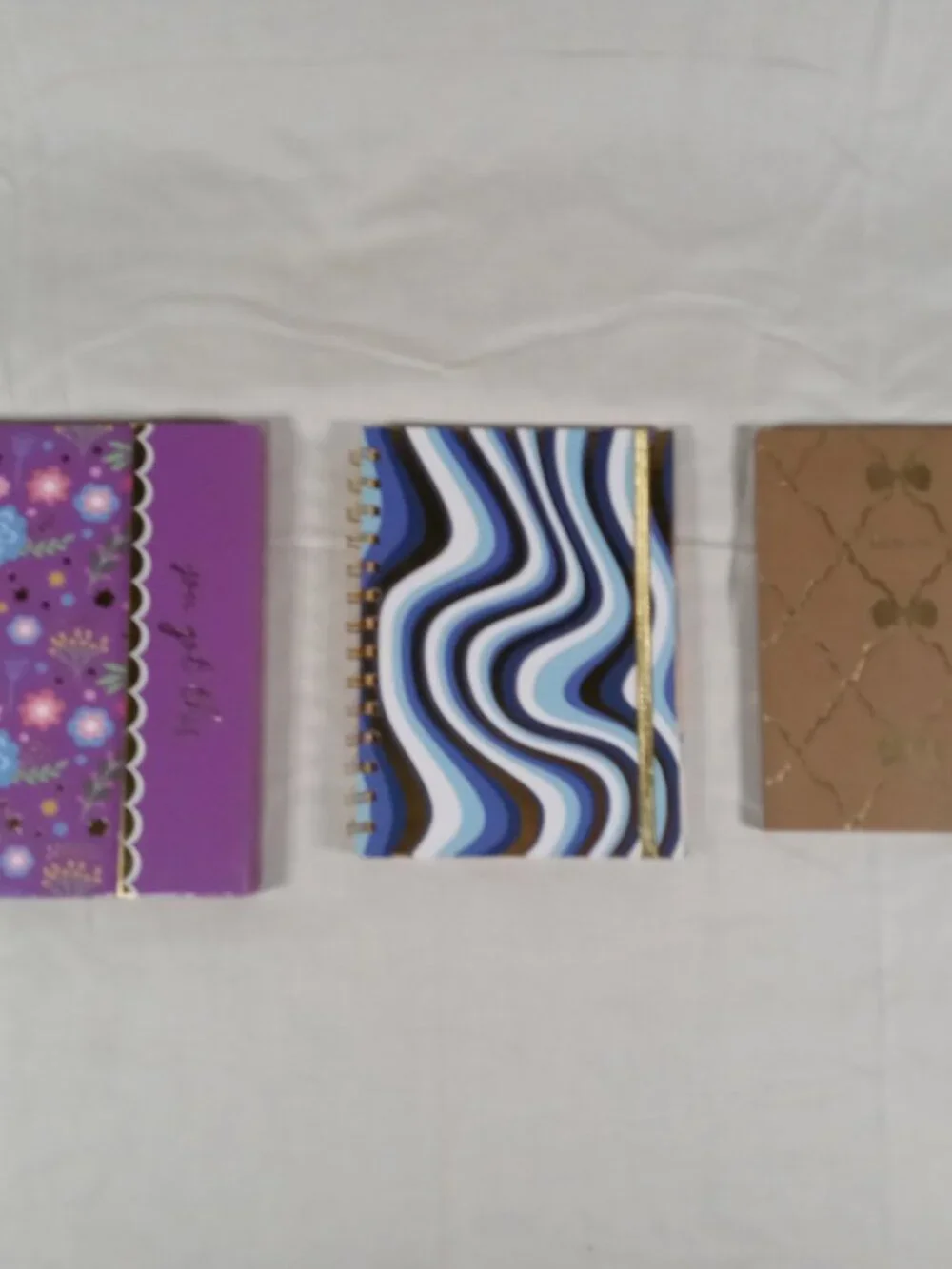 3 Cute Assorted Small Journal Design Notebooks * Writing Supplies Bundle *